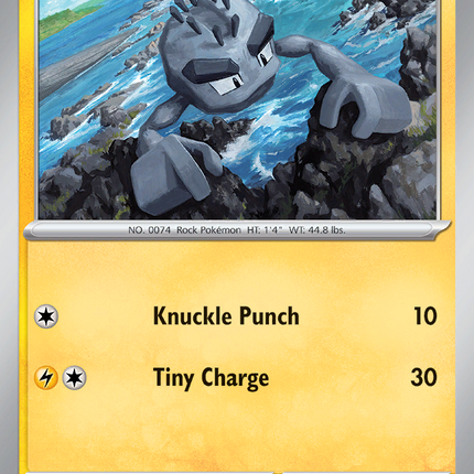 Alolan Geodude #044/159 Common (Reverse Holofoil) / Journey Together