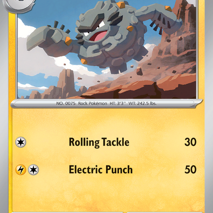 Alolan Graveler #045/159 Common (Reverse Holofoil) / Journey Together