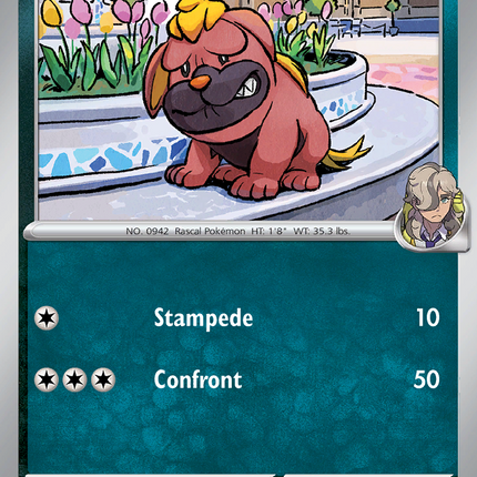 Arven's Maschiff #138/182 Common (Reverse Holofoil) / Destined Rivals
