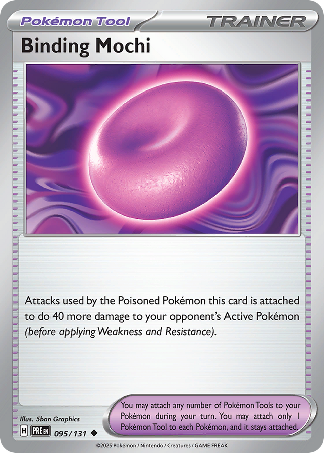 Binding Mochi #095/131 Uncommon (Poke Ball Pattern) / Prismatic Evolutions