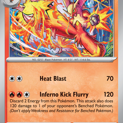 Blaziken #042/182 Rare (Holofoil) / Destined Rivals