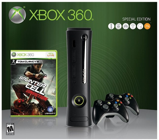 Microsoft Xbox 360 Elite Splinter Cell Conviction Special Edition 250GB Console