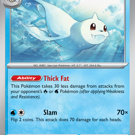 Dewgong #022/094 Common / Phantasmal Flames