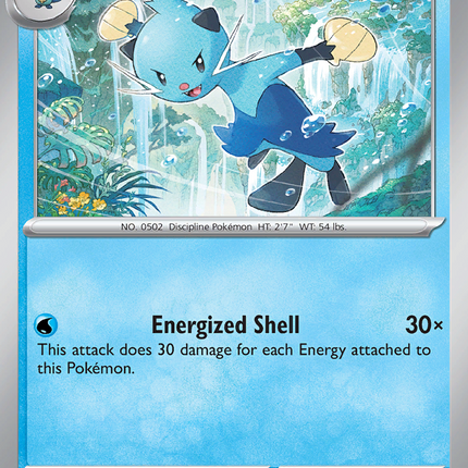 Dewott #022/086 Common / White Flare