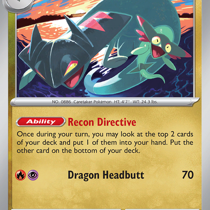 Drakloak #072/131 Common / Prismatic Evolutions