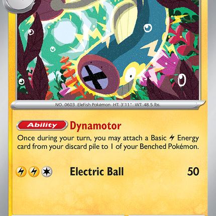 Eelektrik #031/086 Uncommon / Black Bolt