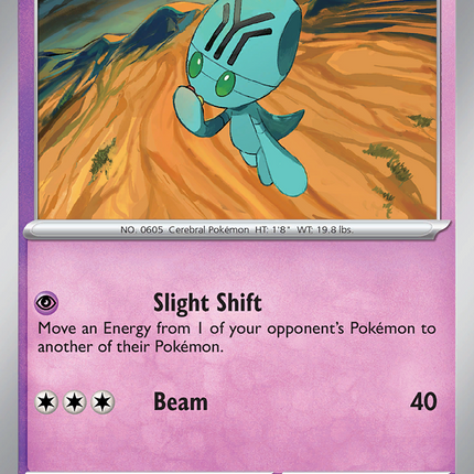 Elgyem #040/086 Common (Poke Ball Pattern) / Black Bolt