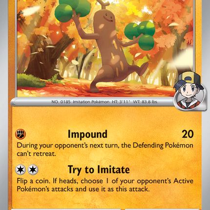 Ethan's Sudowoodo #093/182 Common (Reverse Holofoil) / Destined Rivals