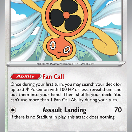 Rotom Fan #085/131 Common / Prismatic Evolutions