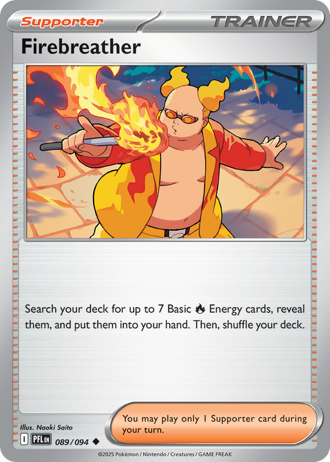 Firebreather #089/094 Uncommon (Reverse Holofoil) / Phantasmal Flames