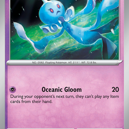 Frillish #044/086 Common (Reverse Holofoil) / White Flare
