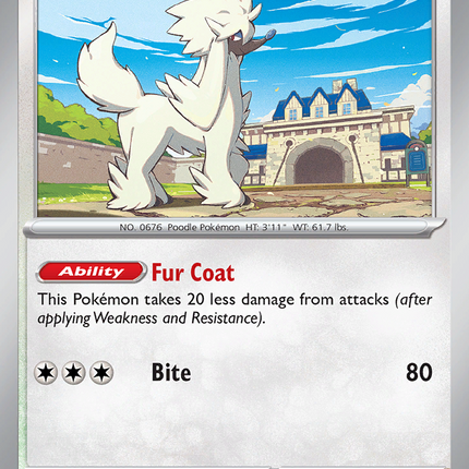 Furfrou #088/131 Common / Prismatic Evolutions