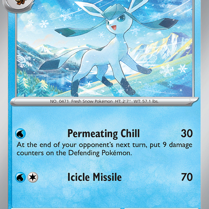 Glaceon #025/131 Rare (Poke Ball Pattern) / Prismatic Evolutions