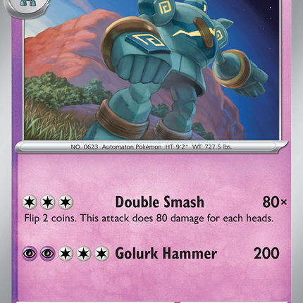 Golurk #043/086 Uncommon (Reverse Holofoil) / Black Bolt