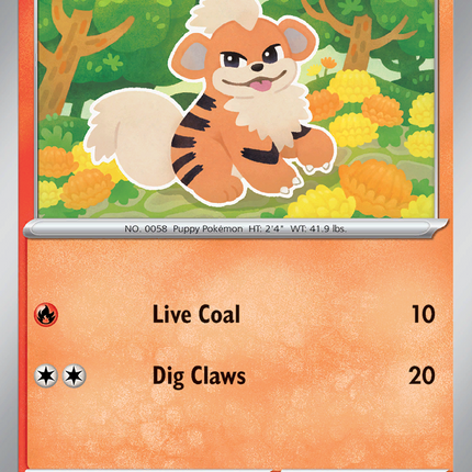 Growlithe #027/182 Common / Destined Rivals