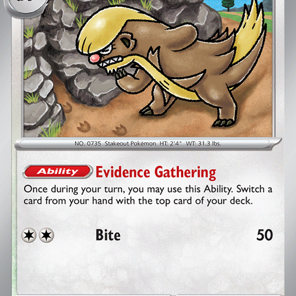 Gumshoos #110/132 Uncommon (Reverse Holofoil) / Mega Evolution