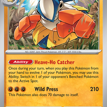 Hariyama #073/132 Rare (Reverse Holofoil) / Mega Evolution