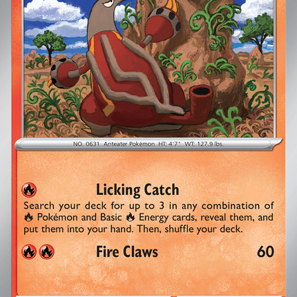 Heatmor #019/086 Uncommon / White Flare