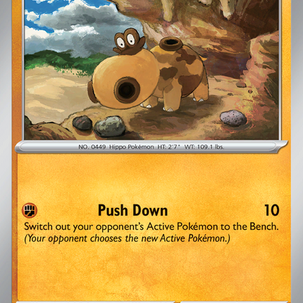 Hippopotas #105/182 Common / Destined Rivals