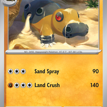 Hippowdon #053/131 Common / Prismatic Evolutions