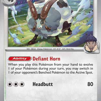 Hop's Dubwool #136/159 Rare (Reverse Holofoil) / Journey Together