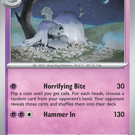 Houndstone #066/132 Uncommon / Mega Evolution