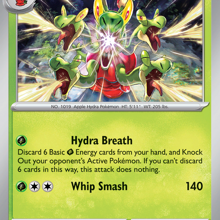 Hydrapple #018/182 Rare (Holofoil) / Destined Rivals