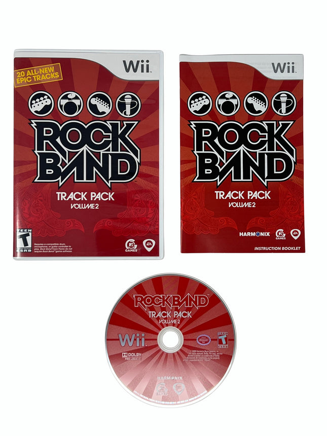 Rock Band Track Pack Volume 2 - (Nintendo Wii)