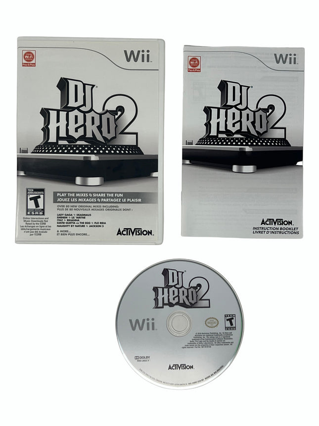 DJ Hero 2 [Game Only] (Nintendo Wii)