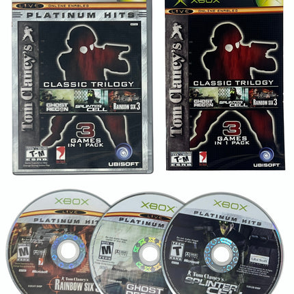 Tom Clancy's Classic Trilogy [Platinum Hits] (Xbox)