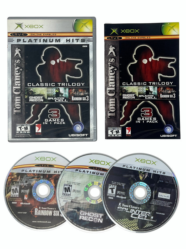 Tom Clancy's Classic Trilogy [Platinum Hits] (Xbox)