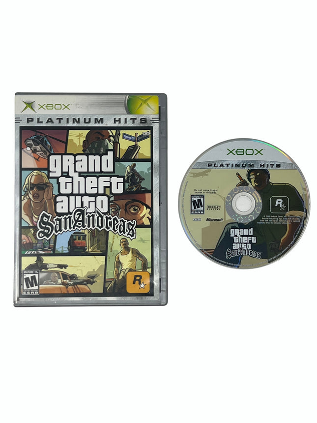 Grand Theft Auto San Andreas [Platinum Hits] (Xbox)