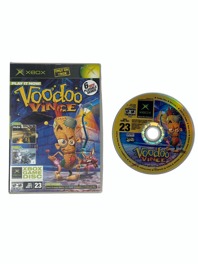 Xbox Magazine Demo Disc #23 October 2003 Voodoo Vince (Xbox)