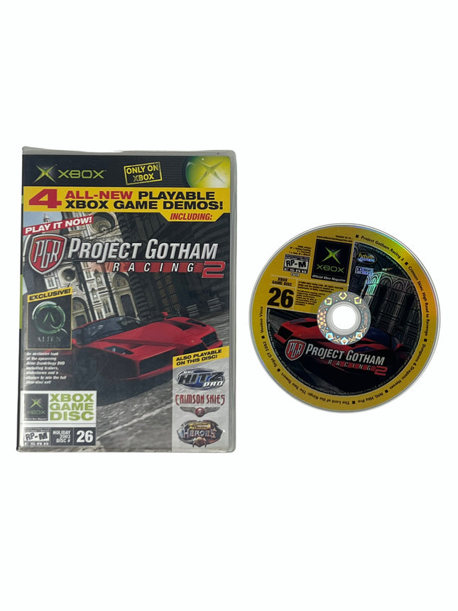Xbox Magazine Demo Disc #26 Holiday 2003 Project Gotham Racing 2 (Xbox)