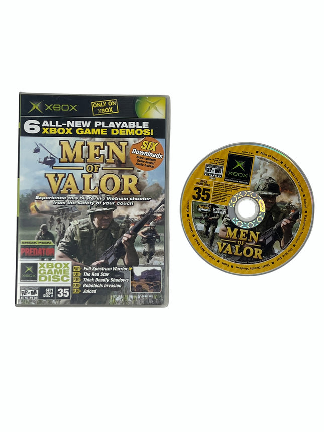 Xbox Magazine Demo Disc #35 September 2004 Men Of Valor (Xbox)