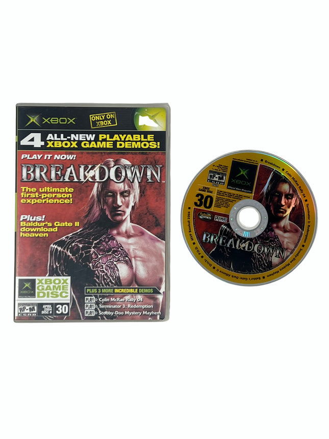 Xbox Magazine Demo Disc #30 April 2004 Breakdown (Xbox)