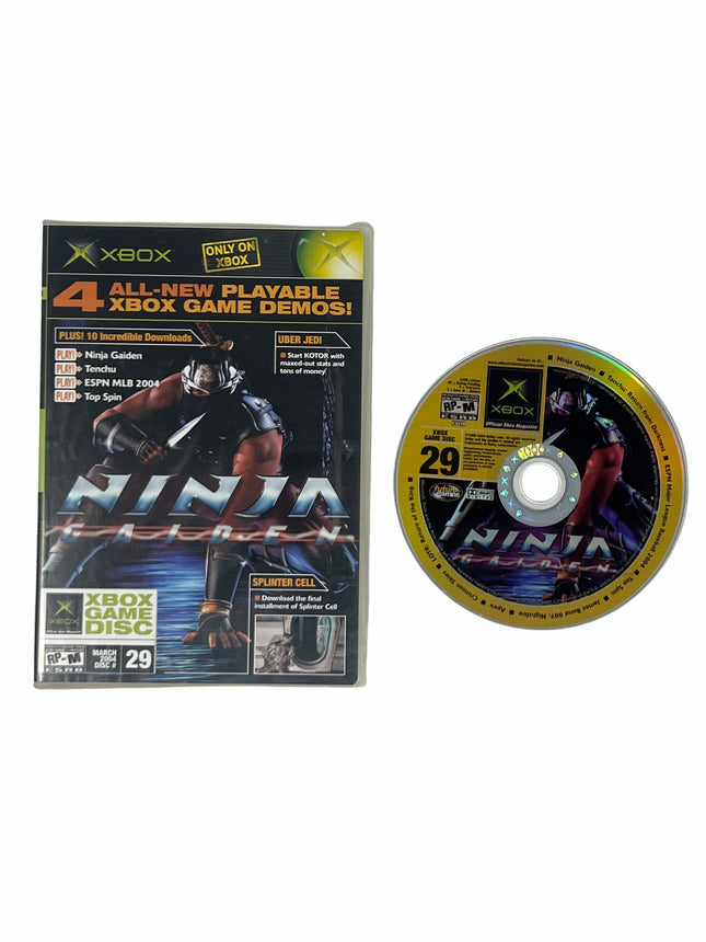 Xbox Magazine Demo Disc #28 March 2004 Ninja Gaiden (Xbox)