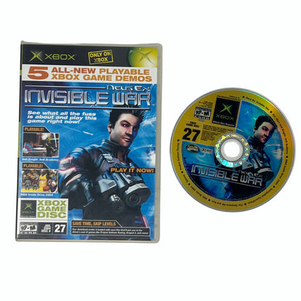 Xbox Magazine Demo Disc #27 January 2004 Deus Ex Invisible War (Xbox)
