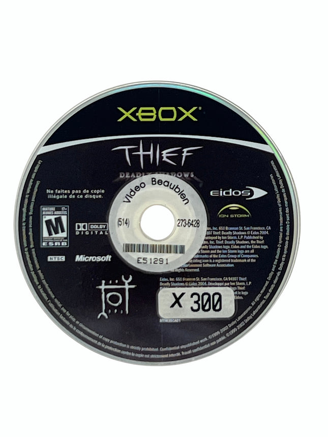 Thief Deadly Shadows (Xbox)