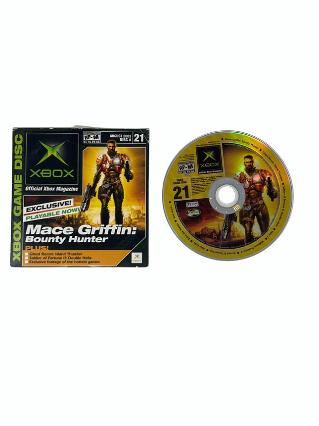 Xbox Magazine Demo Disc #21 August 2003 Mace Griffin Bounty Hunter (Xbox)