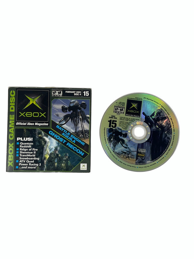 Xbox Magazine Demo Disc #15 February 2003 Ghost Recon (Xbox)