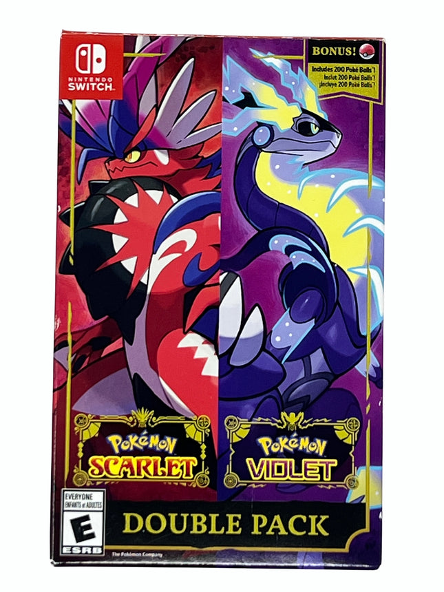 Pokemon Scarlet & Pokemon Violet Double Pack [Box] (Nintendo Switch)