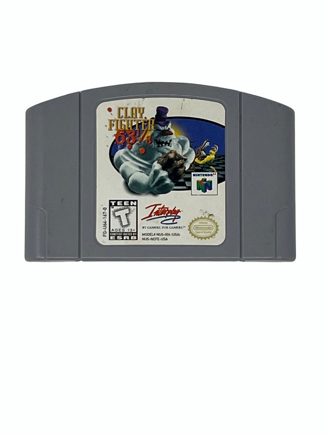 Clay Fighter 63 1/3 (Nintendo 64 / N64)