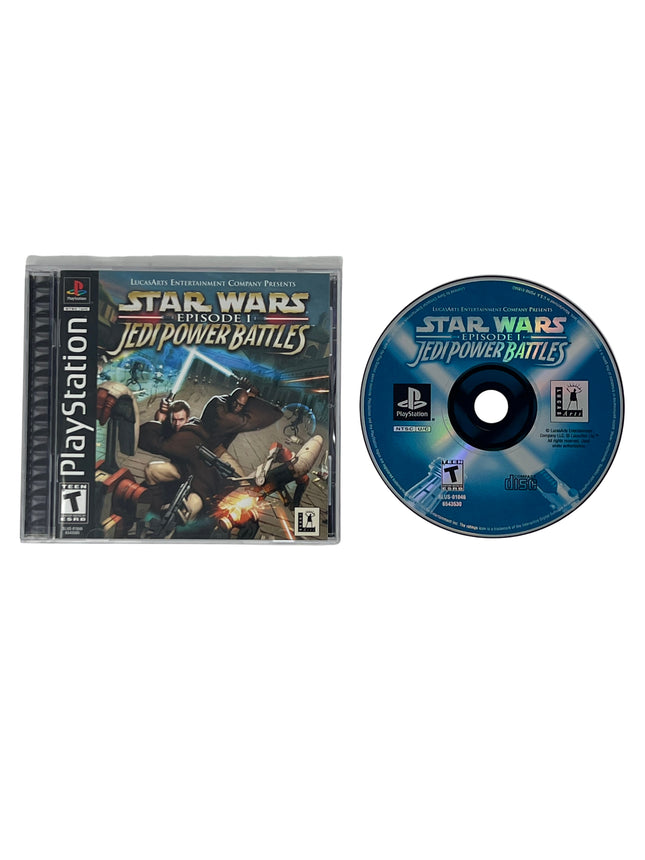 Star Wars Episode I Jedi Power Battles (PlayStation / PS1)