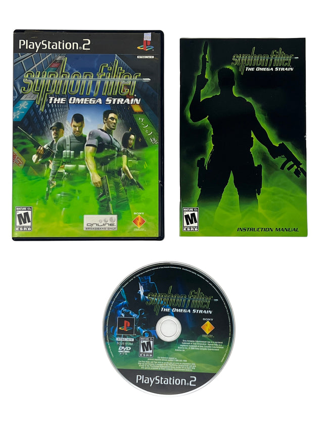 Syphon Filter The Omega Strain (PlayStation 2 / PS2)