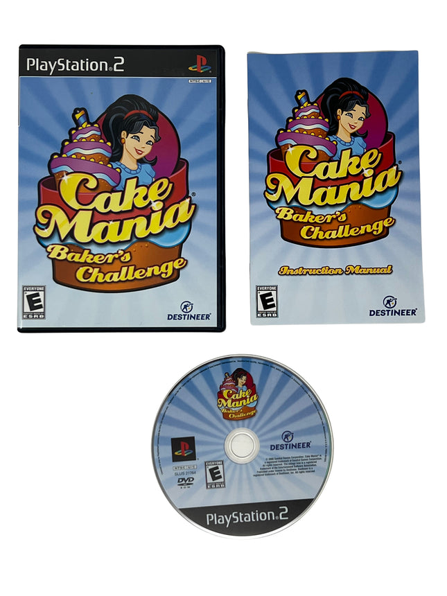 Cake Mania Baker's Challenge (PlayStation 2 / PS2)