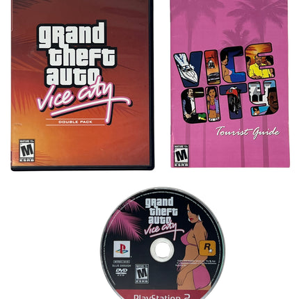 Grand Theft Auto Vice City Double Pack [Greatest Hits] (PlayStation 2 / PS2)