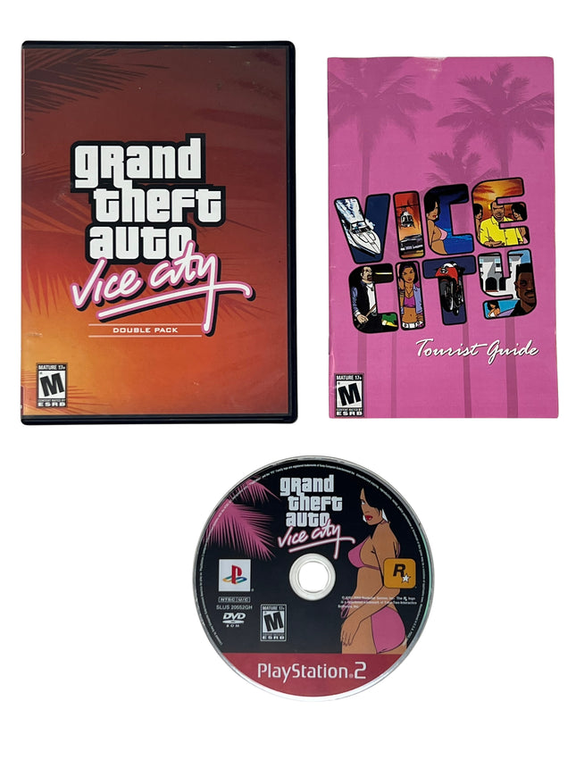 Grand Theft Auto Vice City Double Pack [Greatest Hits] (PlayStation 2 / PS2)