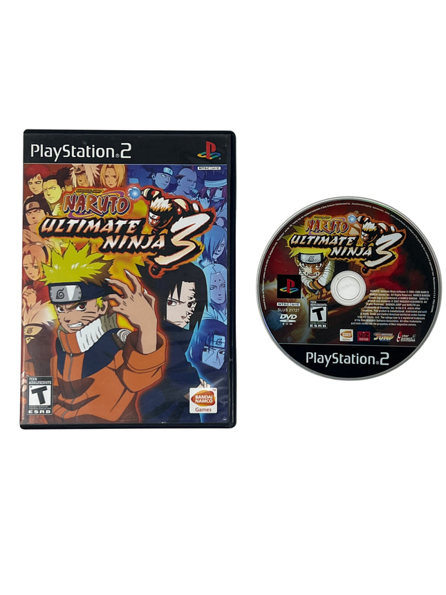 Naruto Ultimate Ninja 3 (PlayStation 2 / PS2)