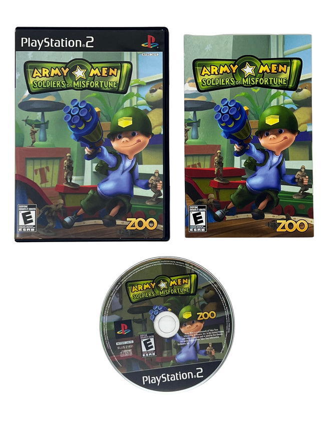 Army Men Soldiers Of Misfortune (PlayStation 2 / PS2)